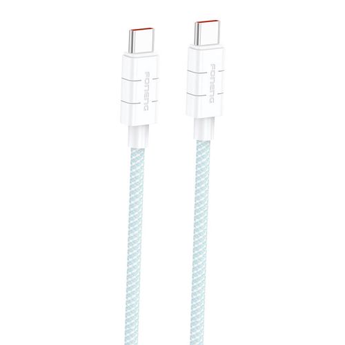 Foneng XS02 60W USB-C to USB-C cable, 1.2m (blue), Foneng XS02 C-C blue