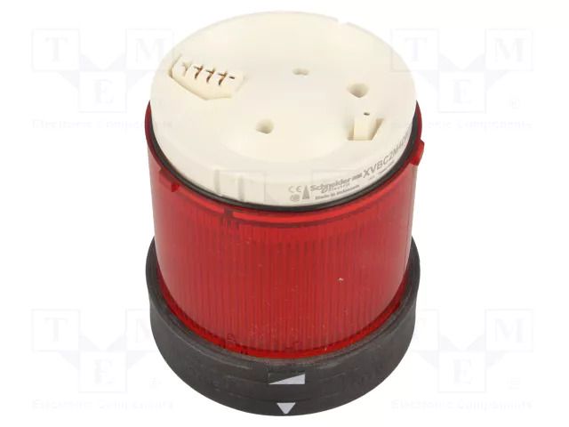 Module: light signaller; red; LED; 230VAC; IP65; Ø70mm; Harmony XVB SCHNEIDER ELECTRIC XVBC2M4