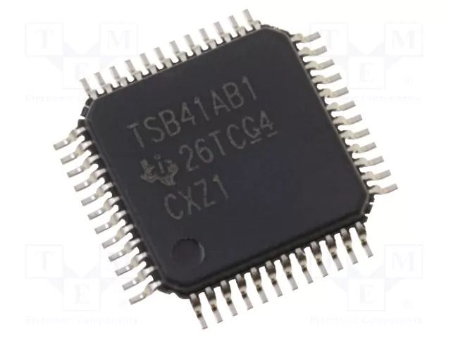 IC: interface; transceiver; 400Mbps; 3÷3.6VDC; FireWire,i.Link TEXAS INSTRUMENTS TSB41AB1PHP