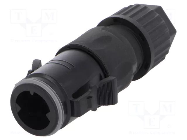 Connector: circular; plug; CB; male; PIN: 4; w/o contacts; push-pull AMPHENOL LTW CB-04BMMC-RL7001