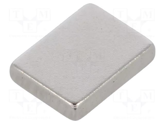 Magnet: permanent; neodymium; 7.5N; H: 2mm; W: 7.5mm; L: 10mm ELESA+GANTER GN55.4-ND-10-7.5