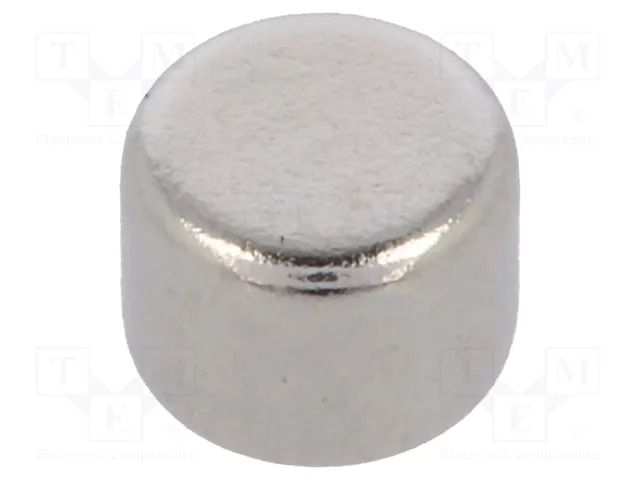 Magnet: permanent; neodymium; 4N; Ø: 4mm; H: 3mm ELESA+GANTER GN55.2-ND-4-3