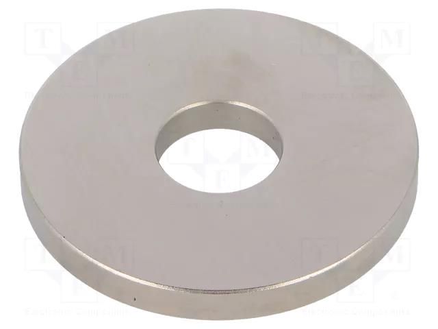 Magnet: permanent; neodymium; 165N; Ø: 48mm; H: 5mm ELESA+GANTER GN55.1-ND-48-15-5