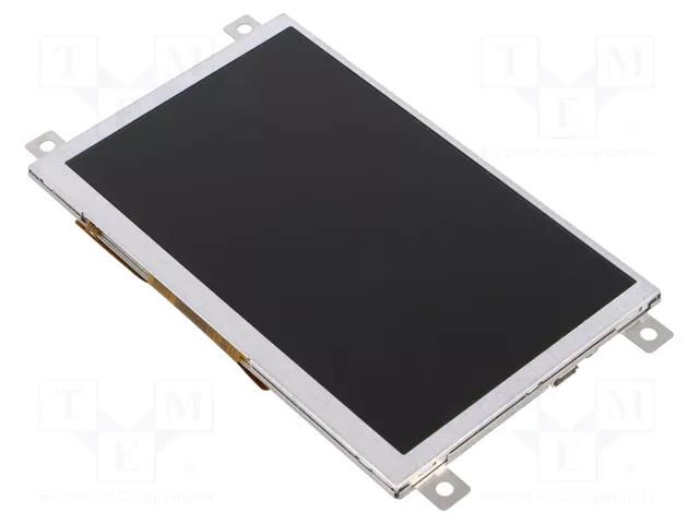 Display: TFT; 5"; 840x480; 118x64.8mm; 600mcd/m2; Controller: FT812 MIKROE MIKROE-2283