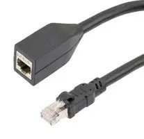 ENET CBL, RJ45 PLUG-RCPT, CAT 8, 3FT TRD824MF-BLK-3F