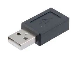 ADAPTER, USB A PLUG-MICRO USB B RCPT CAU2AMICBAD-MF