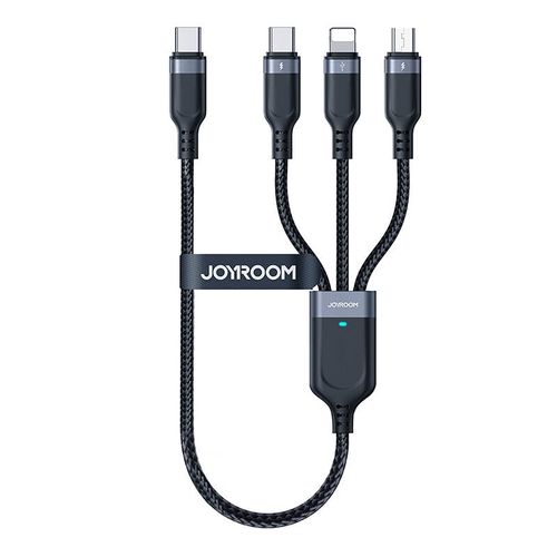 Multi-function USB to USB-C 2x Lightning Micro Joyroom Cable S-A18, Joyroom S-A18