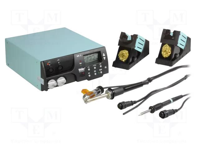 Station: soldering/desoldering; 300W; 80W; 80W; 50÷450°C; 230VAC WELLER WEL.WR2002SET