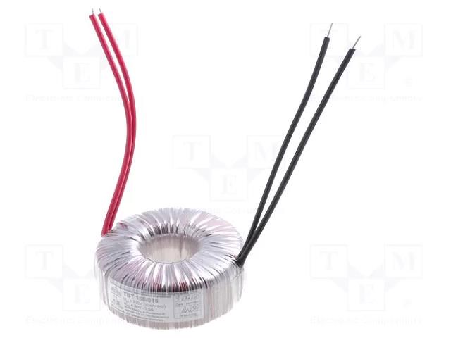 Transformer: toroidal; 160VA; 230VAC; 30V; 5.33A; Leads: cables INDEL TST150W/30V