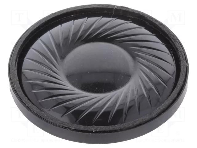 Loudspeaker; miniature; 1W; 8Ω; Ø33.8x5.2mm; 320Hz; Ø: 33.8mm VISATON VS-K34WP-8