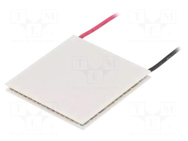 Module: Peltier; 15.4V; 8.5A; 40x40x3.5mm; 85W; Al2O3; 16AWG; 68°C STONECOLD PM-40X40-85