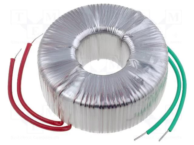 Transformer: toroidal; 600VA; 230VAC; 55V; 10.91A; Leads: cables INDEL TST600W/55V