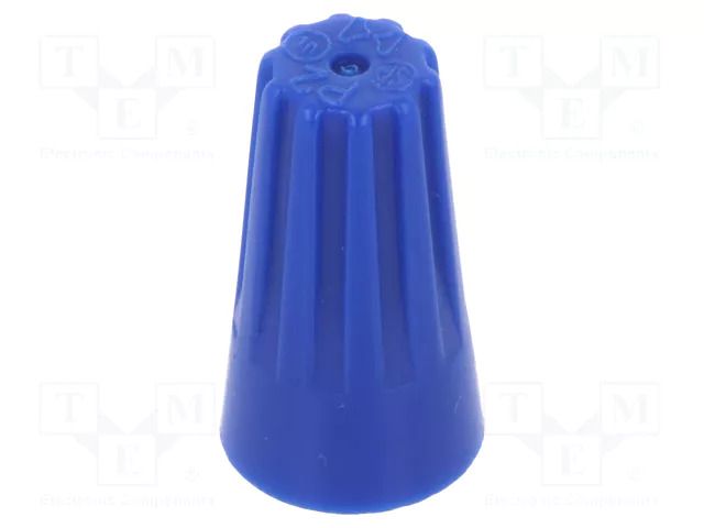 Quick splice; screwed; blue; 22AWG÷14AWG; Variant: end connector NINIGI ST-130/B