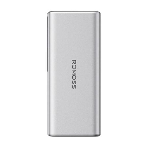 Romoss PPU10 10000mAh 130W Powerbank (silver), Romoss PPU10-128-S533H