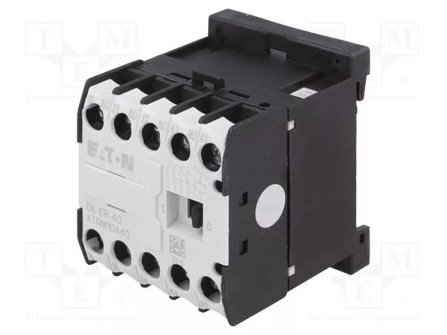 Contactor: 4-pole; NO x4; 110VAC; 6A; DILER; screw terminals EATON ELECTRIC DILER-40-110VAC