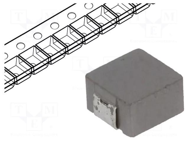 Inductor: wire; SMD; 1uH; Ioper: 7A; 10mΩ; ±20%; Body dim: 5x5x2.8mm FERROCORE HPI0530-1R0