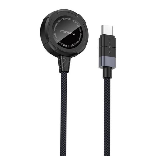 Foneng W02 wireless charger for Apple Watch 2.5W, 1m (black), Foneng W02 AppleWatch Black
