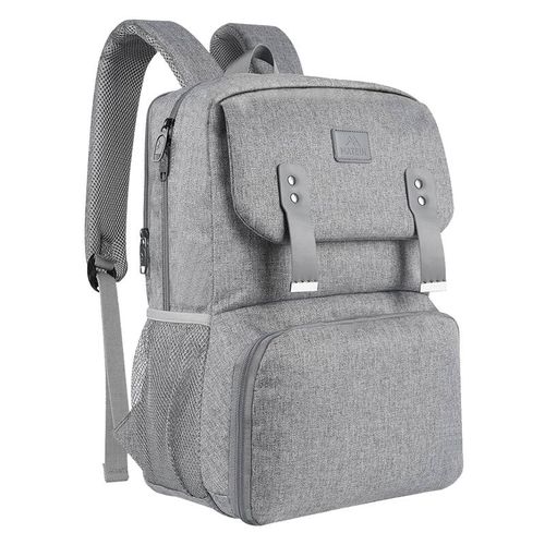 Laptop Backpack / Lunch Bag 15.6'' Matein 1161 USB Grey, Matein 1161