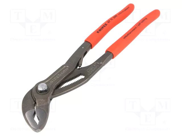 Pliers; self-adjusting for pipes; Pliers len: 250mm KNIPEX KNP.8711250