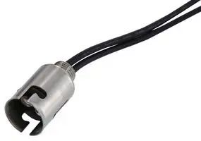 LAMP HOLDER, BA15D, CANDELABRA BAYONET BASE LAMP CB-30