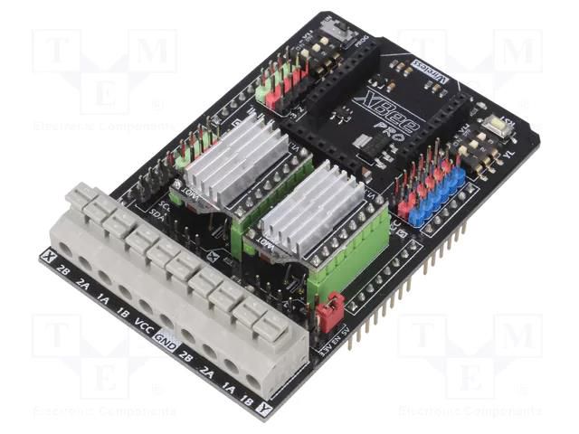 Stepper motor controller; DRV8825; 1.5A; Uin mot: 8.2÷45V; black DFROBOT DF-DRI0023