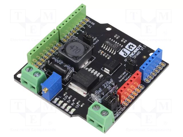 Module robotics: shield; 4.5÷35VDC; 2A; voltage regulator DFROBOT DF-DFR0105