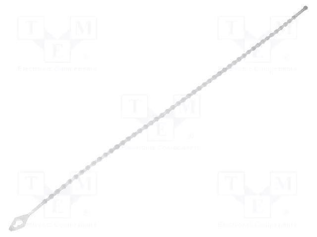 Cable tie; coral,multi use; L: 273mm; natural; polyamide; 100pcs. KSS WIRING TV-280