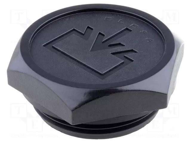 Fill plug; without side hole; Thread: G 1 1/2"; Overall len: 24mm ELESA+GANTER TCD.11/2
