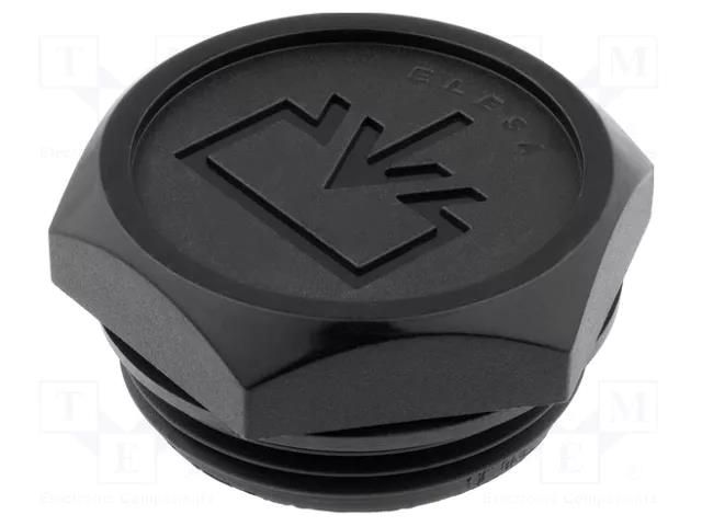 Fill plug; without side hole; Thread: G 1 1/4"; Overall len: 26mm ELESA+GANTER TCD.11/4