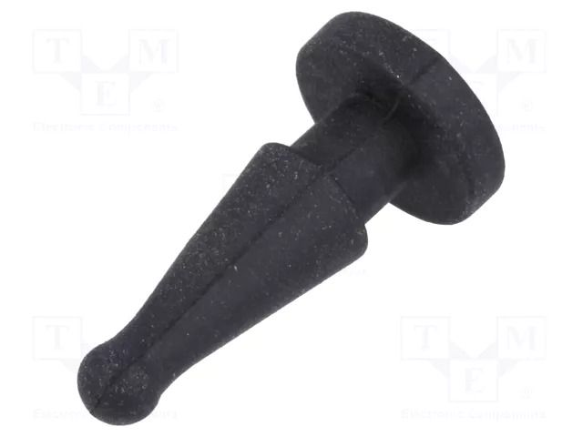 Fastener for fans and protections; Ømount.hole: 5mm; black RICHCO FM-8