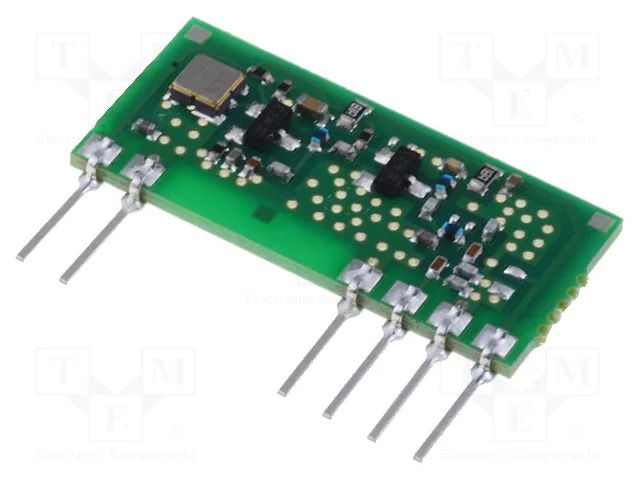 Module: RF; AM transmitter; AM,ASK; 433.92MHz; 5VDC; 7mA; 10mW AUREL TX-SAW-MID-5V