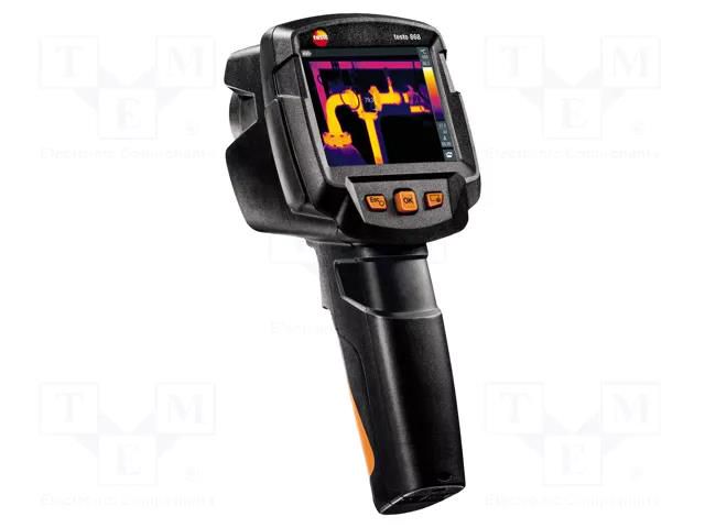 Infrared camera; LCD 3,5"; 160x120; 9Hz; -30÷650°C; IP54; 3.4mrad TESTO TESTO868S