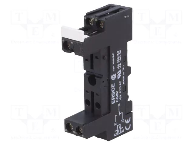 Socket; PIN: 5; for DIN rail mounting; RM96-1P RELPOL GZ96
