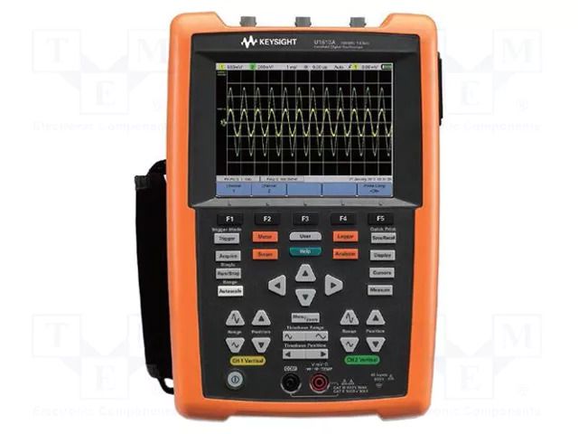 Handheld oscilloscope; 100MHz; 8bit; colour,LCD TFT 5,7"; Ch: 2 KEYSIGHT U1610A