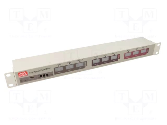 Accessories: control and monitor unit; 440x68x44mm; RCP-1000 MEAN WELL RCP-MU