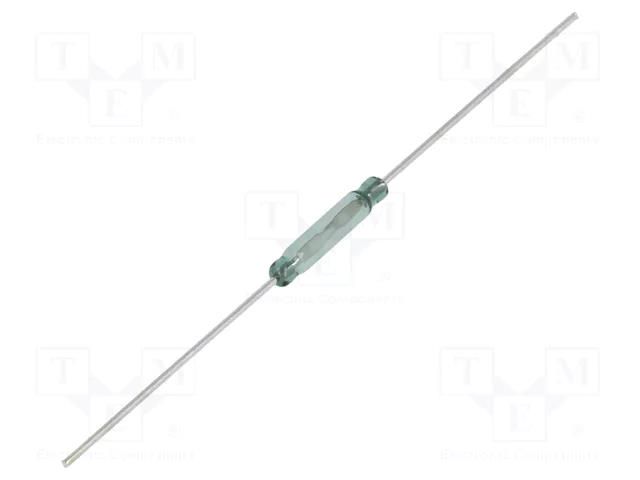 Reed switch; Range: 7÷21AT; Pswitch: 10W; Ø1.8x10mm; 500mA CASHTEC ELECTRONIC KA-02