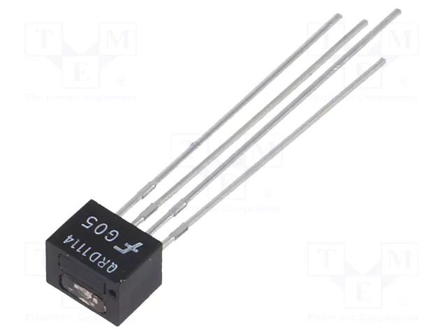 Sensor: photoelectric; diffuse-reflective; NPN; Usup: 5VDC; PCB ONSEMI QRD1114