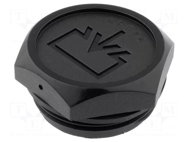 Fill plug; diameter 2 mm side breather hole; Thread: G 1 1/4" ELESA+GANTER TCDF.11/4