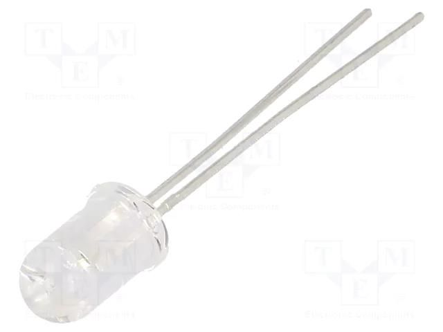 IR transmitter; 5mm; 890nm; transparent; 50mW; 44°; 1.4÷1.6VDC; THT VISHAY TSHF6410