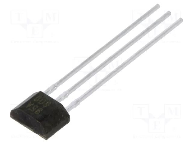 Sensor: Hall; bipolar; -67÷67mT; Uoper: 4.5÷10.5VDC; 7mA; ±0.06% HONEYWELL SS495A