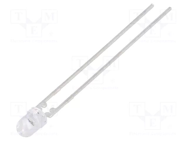 Phototransistor; THT; 3mm; λp max: 850nm; 70V; 50° VISHAY BPW85A