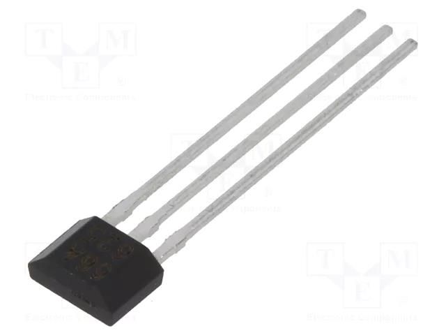 Sensor: Hall; latch; -18÷18mT; Usup: 3.8÷30VDC; Temp: -40÷150°C HONEYWELL SS466A