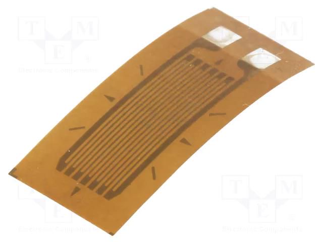 Sensor: film strain gauge; Features: strain gauge constant 2,15 TENMEX TEN-TFS10/120-P