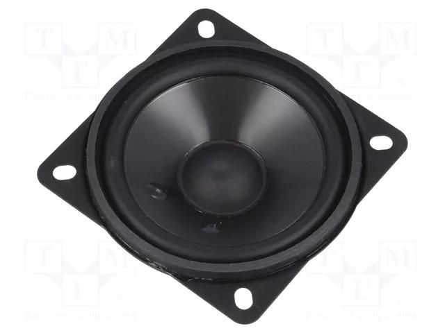 Loudspeaker; 10W; 8Ω; 84.4x84.4x40mm; 88÷20000Hz; Ø: 87mm; IP64 VISATON VS-SL87ND-8