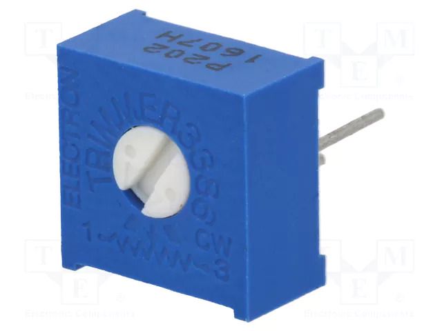 Potentiometer: mounting; single turn,horizontal; 2kΩ; 500mW; ±10% SR PASSIVES 1028P-2K