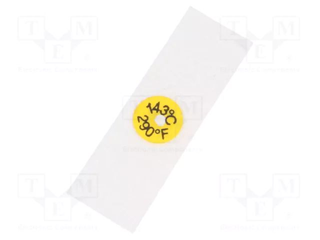 Temperature indicator; 143°C; °C,°F; Ø5mm; Micro-CelsiPoint SPIRIG CPM-143
