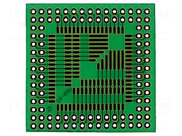Board: universal; single sided,multiadapter; W: 40mm; L: 40mm SOLDER PEAK UMSMD511