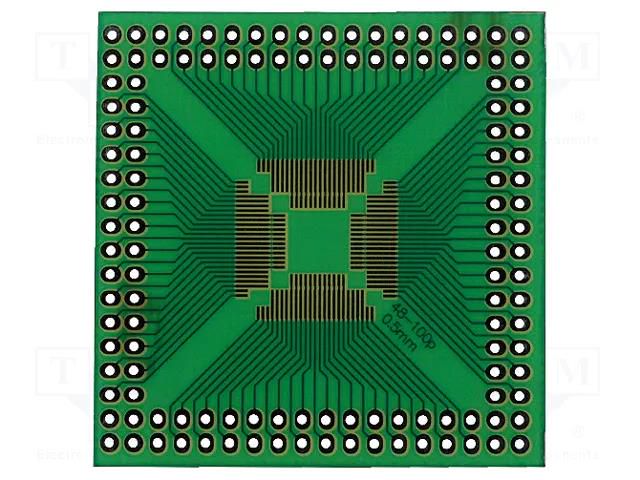 Board: universal; single sided,multiadapter; W: 48mm; L: 48mm SOLDER PEAK UMSMD515