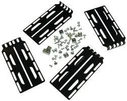 BRACKET KIT, PANEL MOUNTING RAILS, STEEL BAS-5106