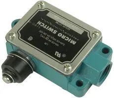 LIMIT SWITCH, TOP PLUNGER, DPDT-2NO/2NC, 10A DTF2-2RN-RH